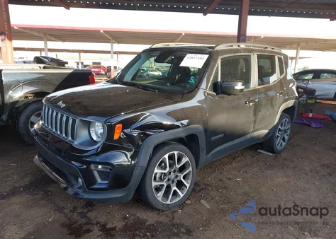 2022 Jeep Renegade Limited 4X4 из США, поврежденный, VIN ZACNJDD19NPN45464